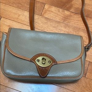 Vintage taupe Dooney & Bourke bag